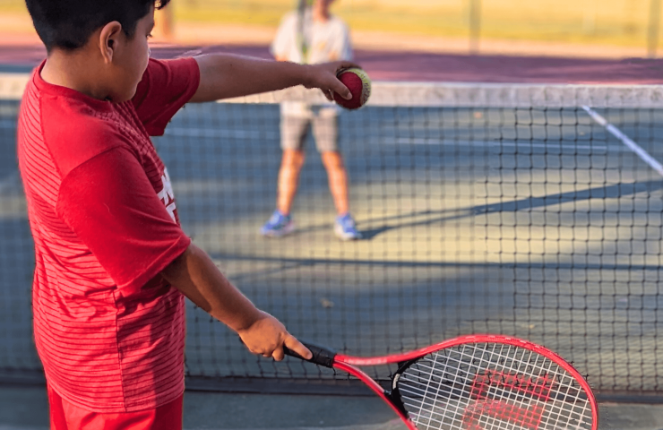 summer tennis camps in august around Charlotte